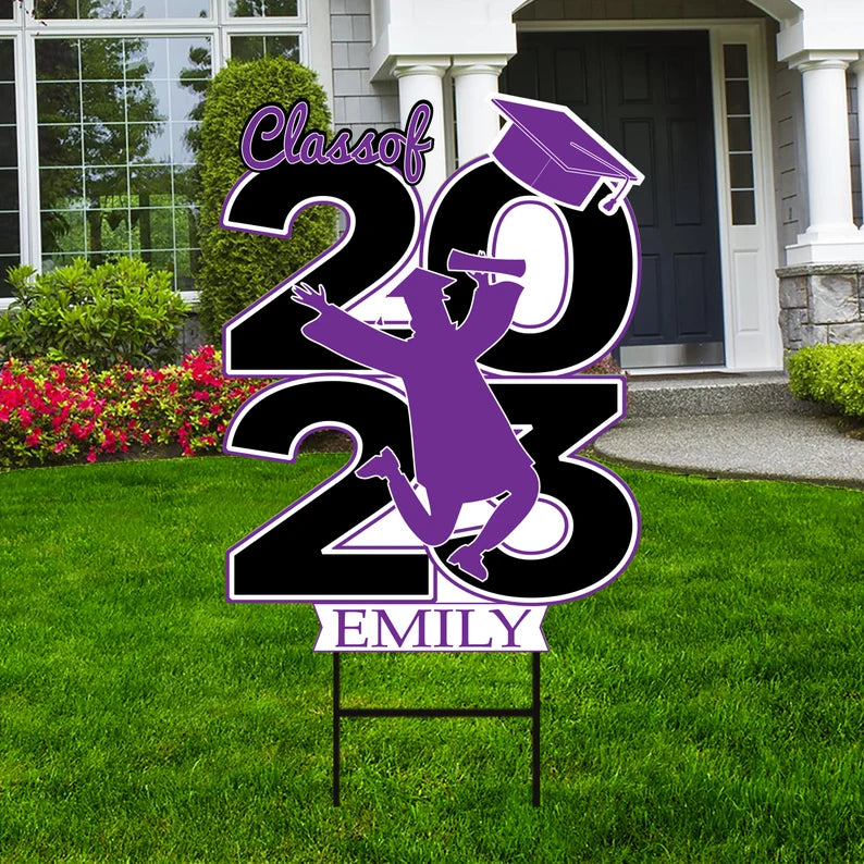 Personalized Graduation 2023 Yard Sign