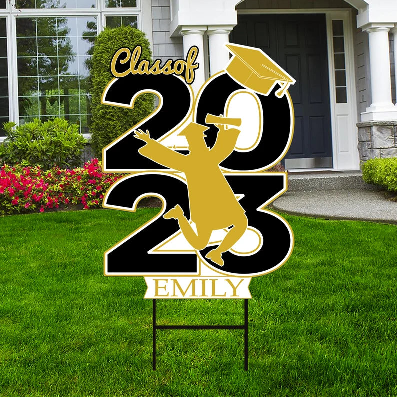 Personalized Graduation 2023 Yard Sign