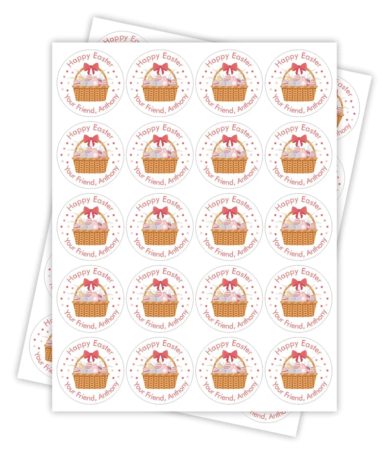Custom Easter Bunny 2023 Stickers