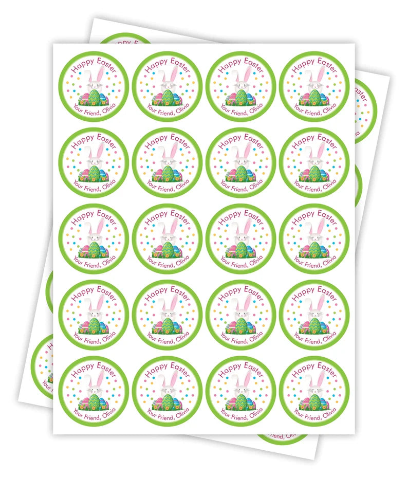 Custom Easter Bunny 2023 Stickers