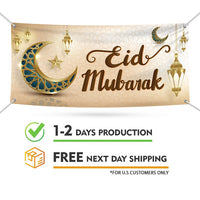Eid Mubarak 2023 Banner Sign