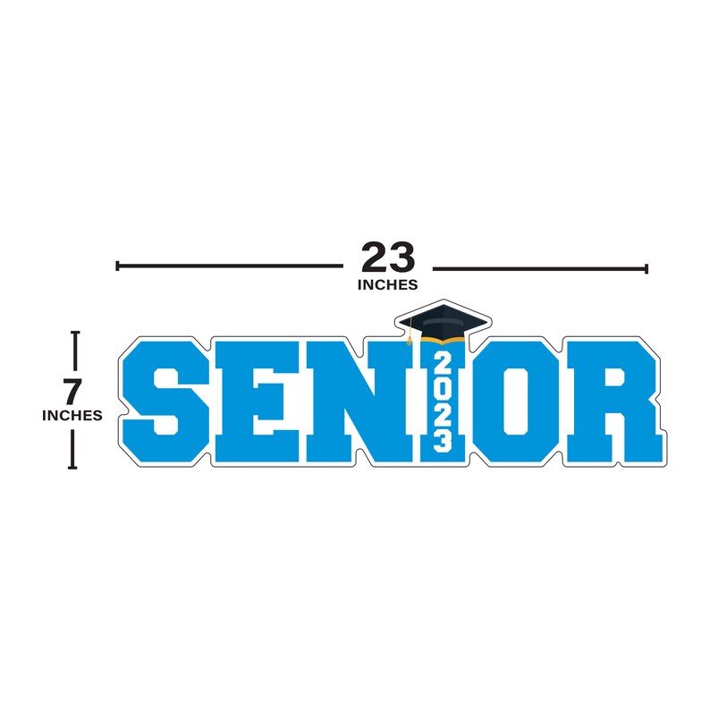 Personalized Senior Graduation 2023 Coroplast Sign