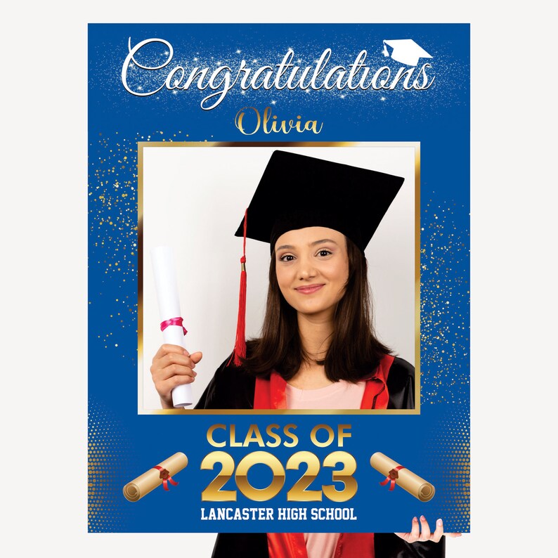 Personalized Graduation 2023 Selfie Frame