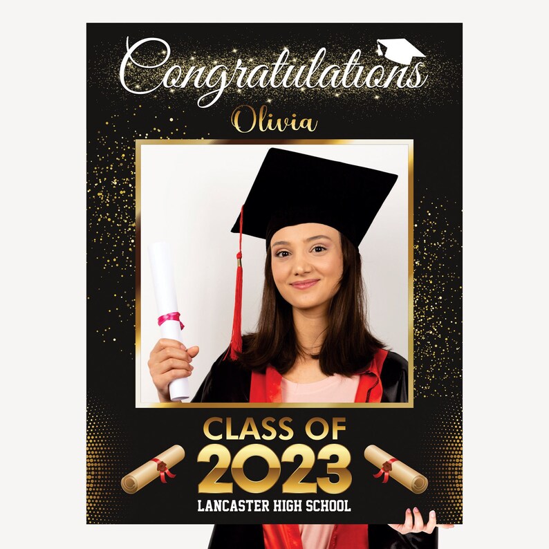 Personalized Graduation 2023 Selfie Frame