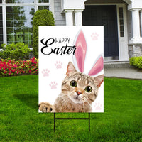 Happy Easter 2023 Yard Sign