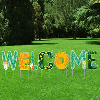 Spring Welcome Yard Sign Letters
