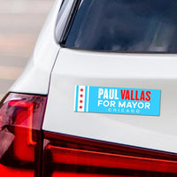 Paul Vallas For Chicago Mayor Car Magnet