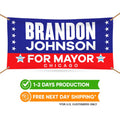 Brandon Johnson For Chicago Mayor Banner Sign