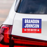 Brandon Johnson For Chicago Mayor Car Magnet