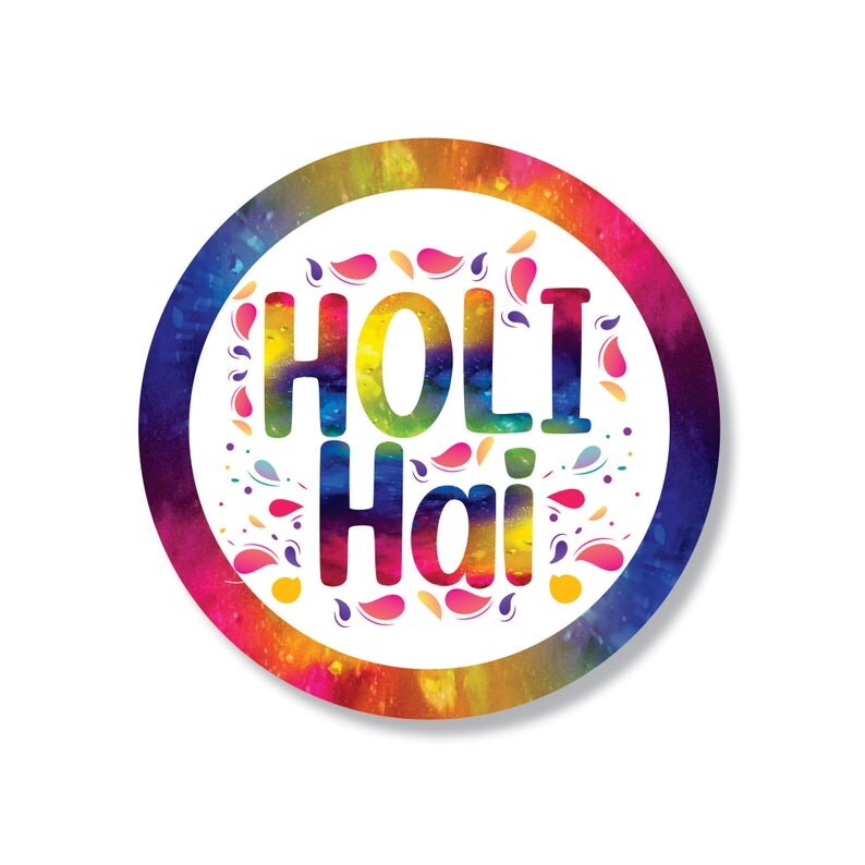 Happy Holi 2024 Stickers