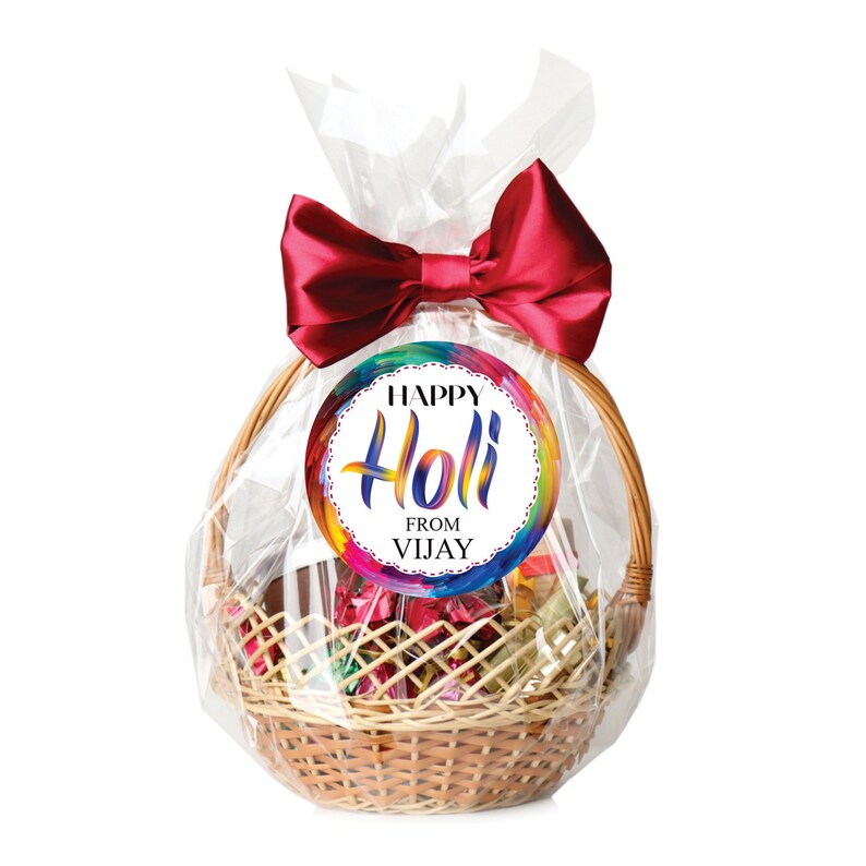 Personalized Happy Holi 2023 Stickers