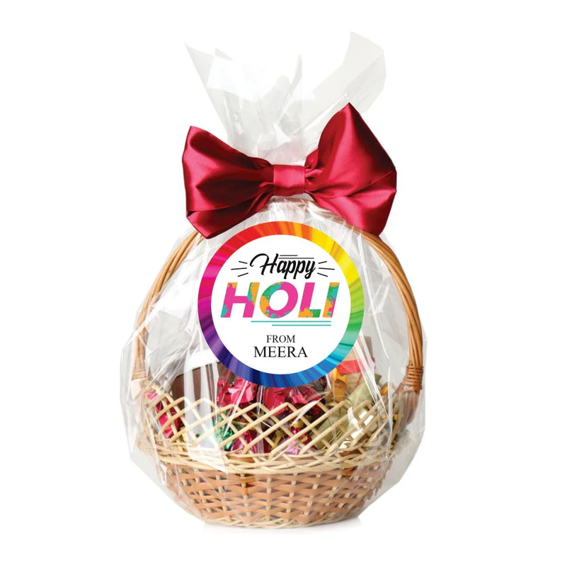 Personalized Happy Holi 2024 Stickers