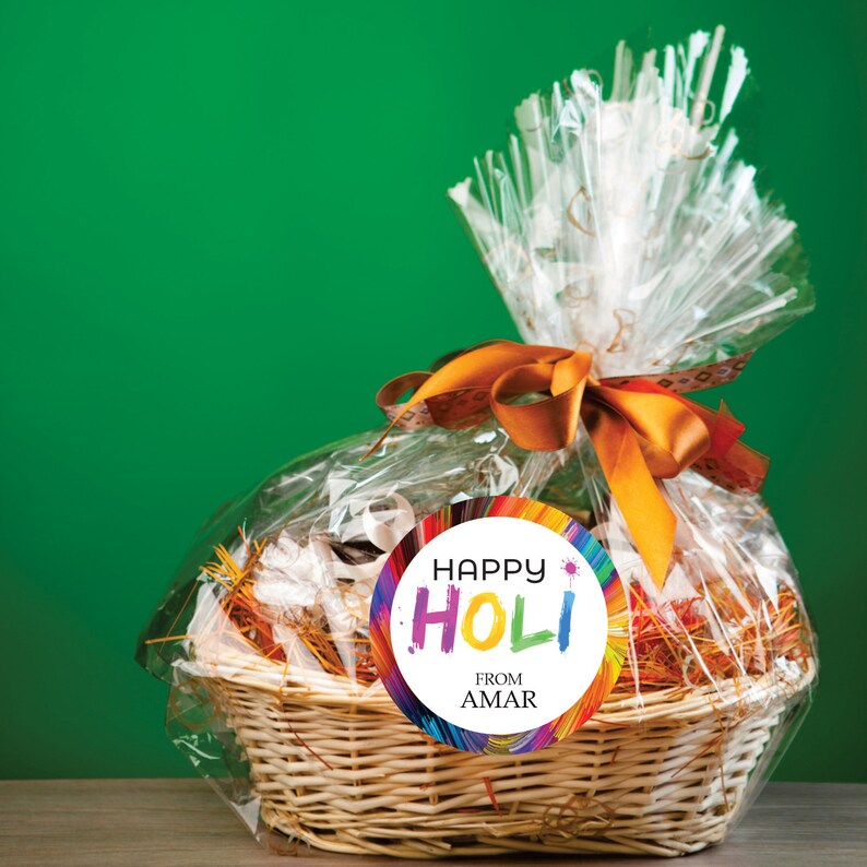Personalized Happy Holi 2023 Stickers
