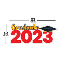 Personalized Graduate 2023 Coroplast Sign