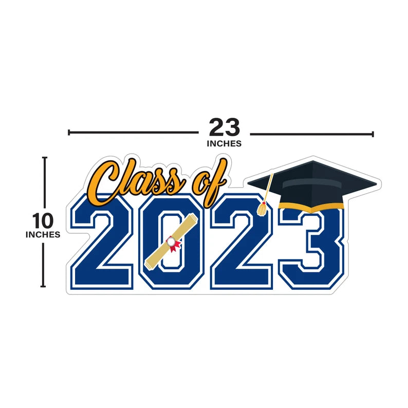 Personalized Class of 2023 Coroplast Sign