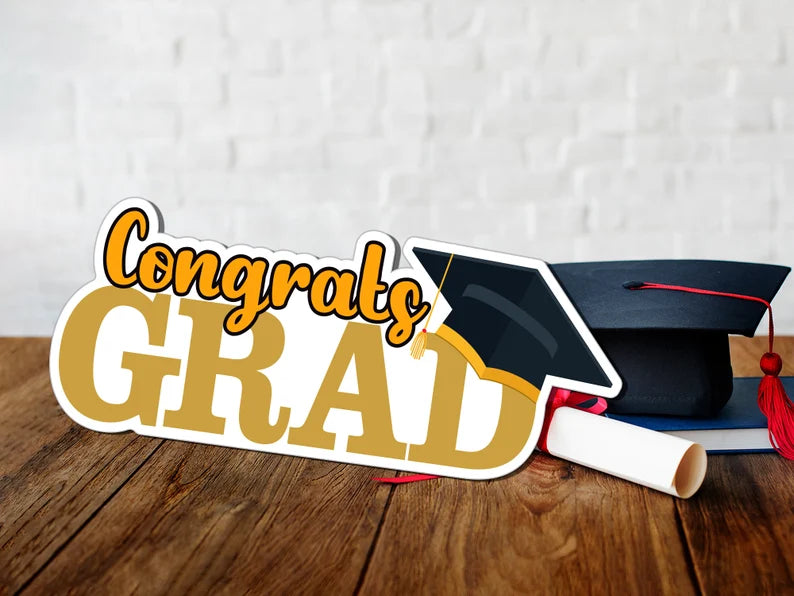 Personalized Congrats Grad 2023 Coroplast Sign