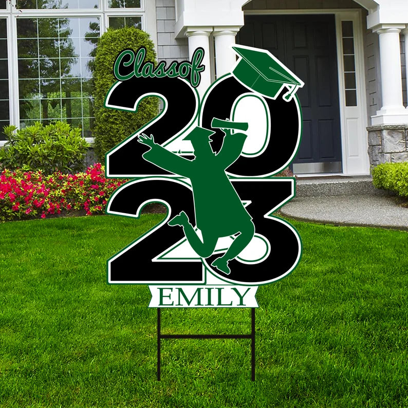 Personalized Graduation 2023 Yard Sign