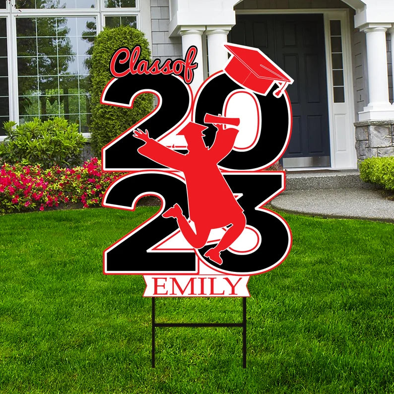 Personalized Graduation 2023 Yard Sign