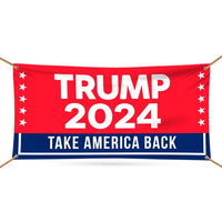 Trump 2024 Banner Sign