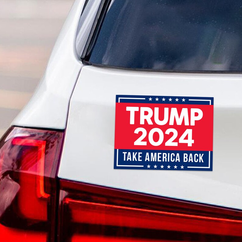 Trump 2024 Car Magnet