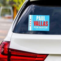 Paul Vallas For Chicago Mayor Sticker Vinyl Decal