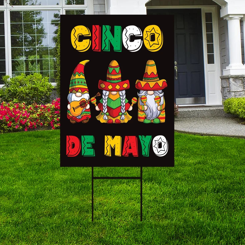 Cinco De Mayo Yard Sign