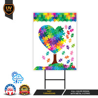 Autism Awareness Yard Sign