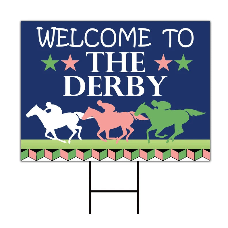 Kentucky Horse Racing Yard Sign