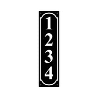 Personalized Vertical Address Plaque Sign