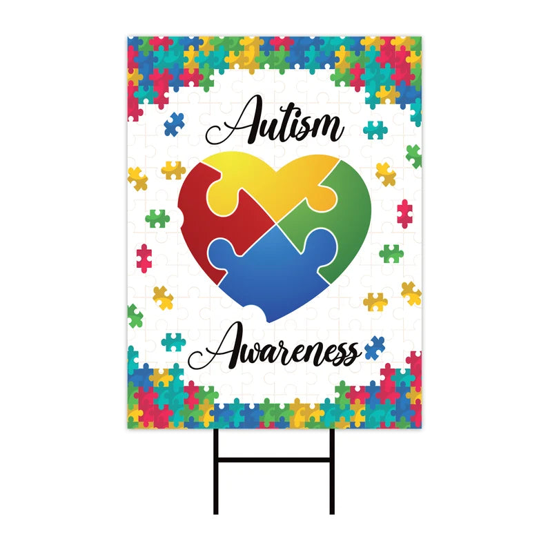 Autism Awareness Yard Sign