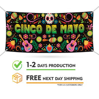 Cinco De Mayo Banner Sign