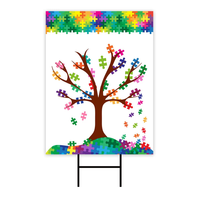Autism Awareness Yard Sign