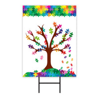 Autism Awareness Yard Sign