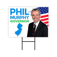 Phil Murphy For New Jersey Governor Yard Sign