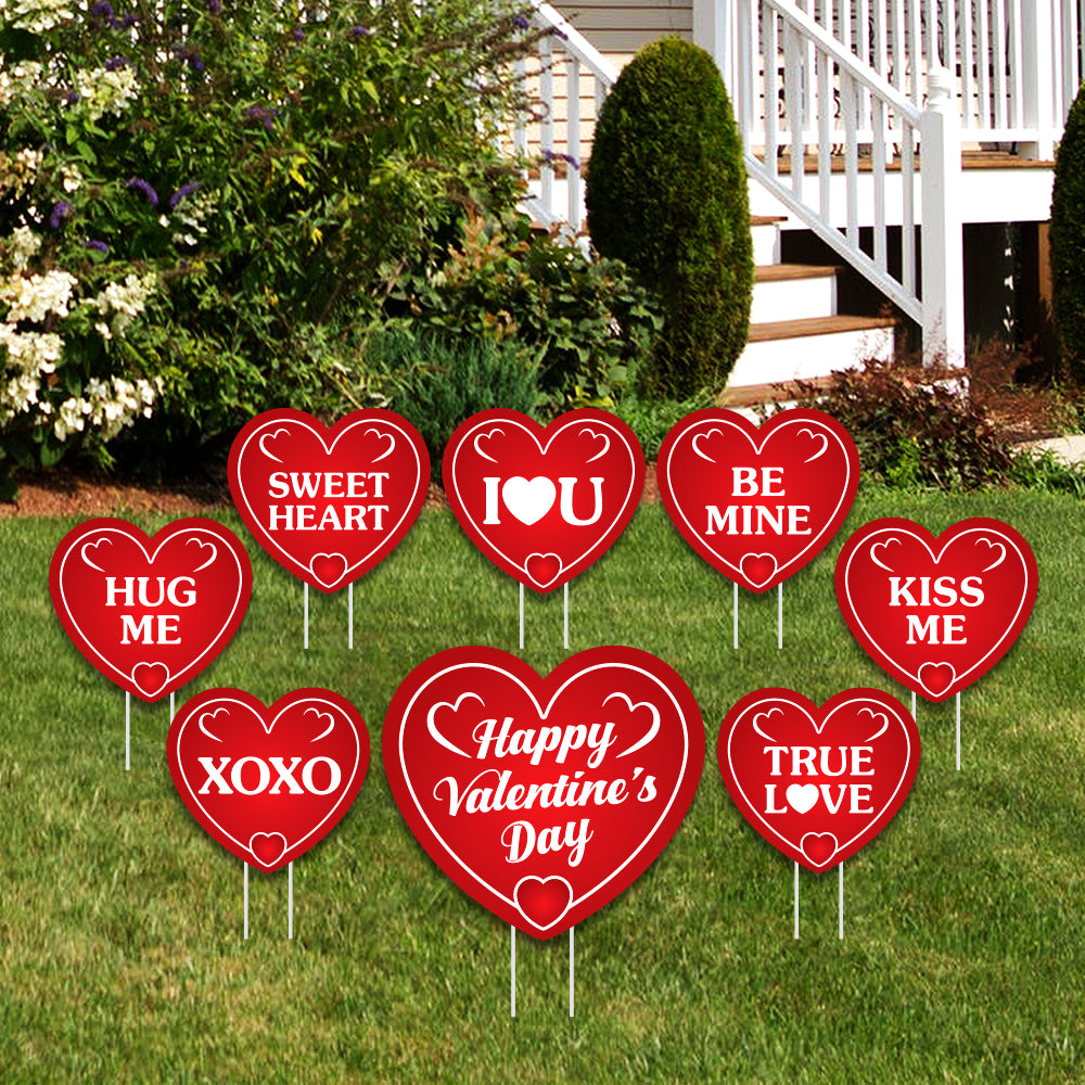 Valentines Day Yard Sign
