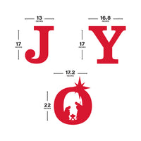 Holy Joy Yard Sign Letters