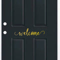 Welcome Door Decal